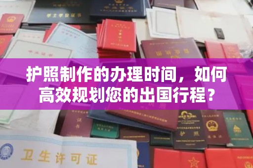 陆河护照制作的办理时间，如何高效规划您的出国行程？
